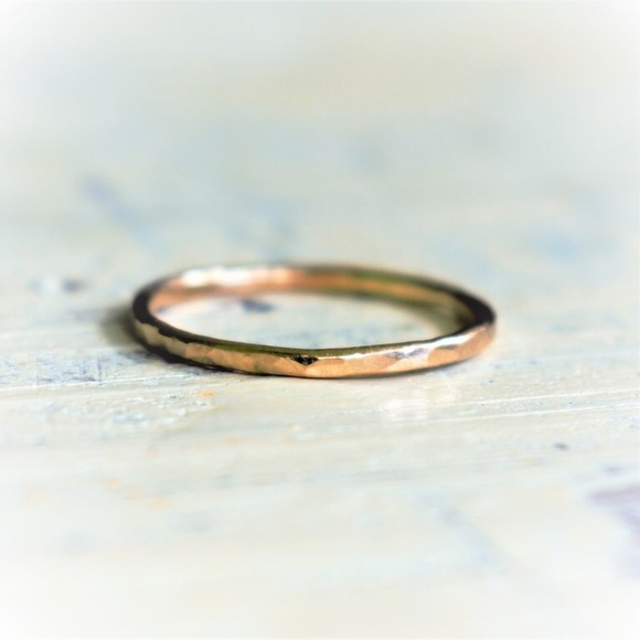 14k gold fill stacking ring set of 3 rings - choose your size! - Picture 3 of 11